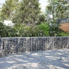 Gabion 5 mm langasta ja 5x10 cm verkosta 200x50x50 cm