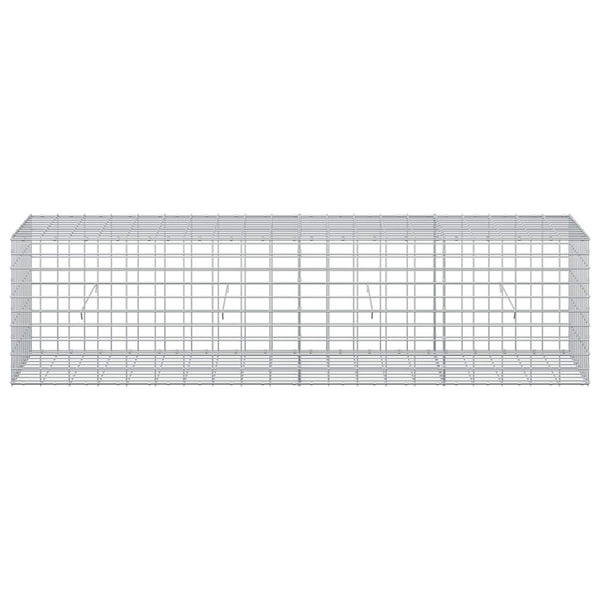 Gabion 5 mm langasta ja 5x10 cm verkosta 200x50x50 cm