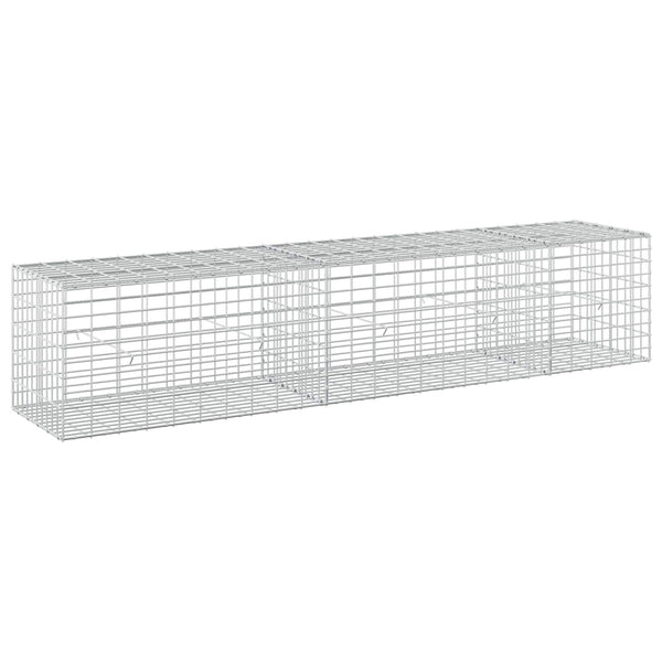 Gabion 5 mm langasta ja 5x10 cm verkosta 250x50x50 cm