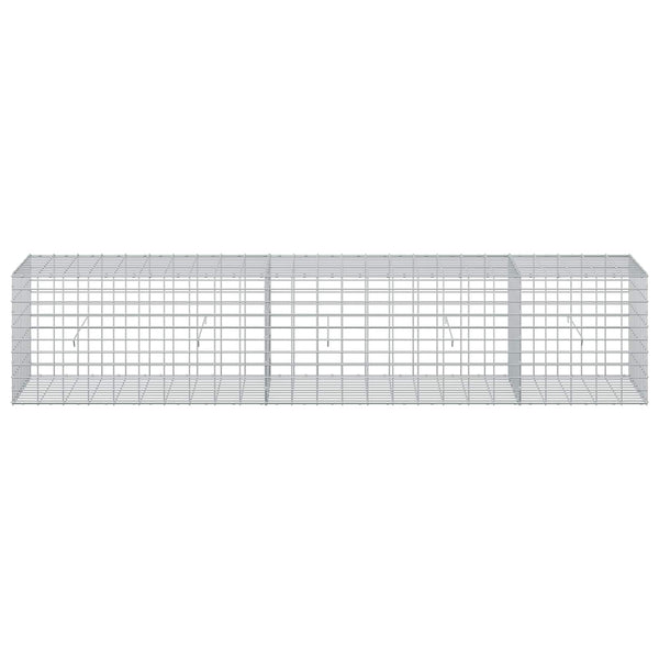 Gabion 5 mm langasta ja 5x10 cm verkosta 250x50x50 cm