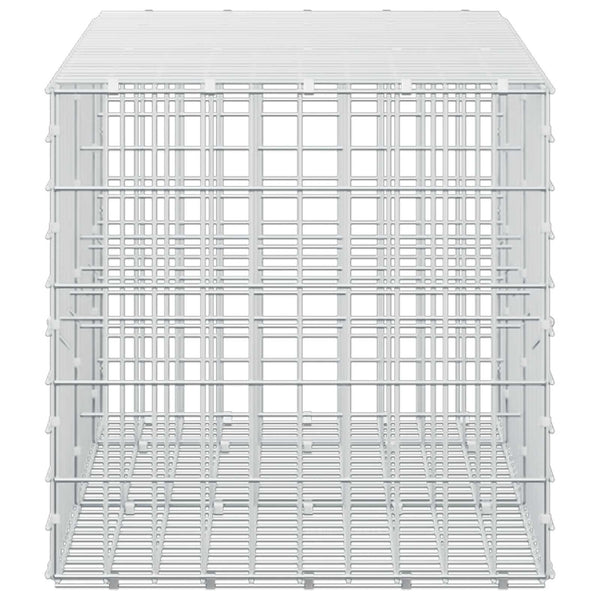 Gabion 5 mm langasta ja 5x10 cm verkosta 250x50x50 cm