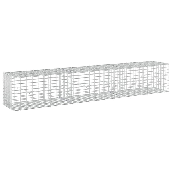 Gabion 5 mm langasta ja 5x10 cm verkosta 300x50x50 cm