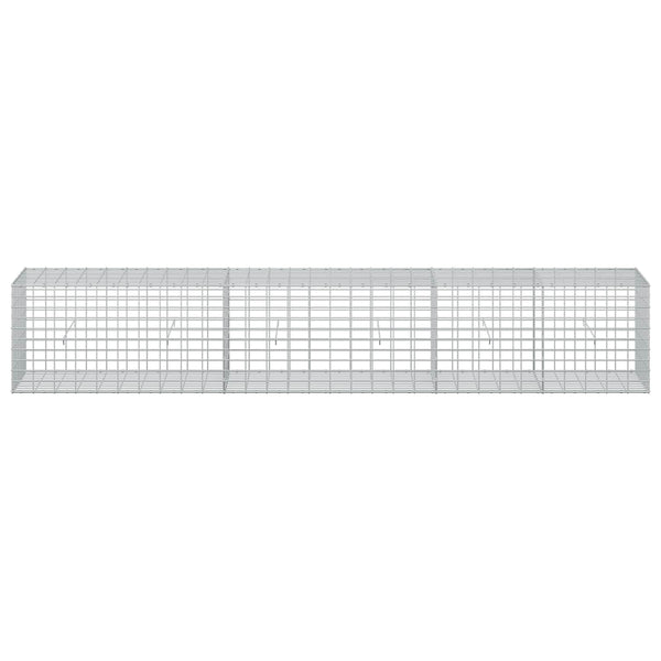 Gabion 5 mm langasta ja 5x10 cm verkosta 300x50x50 cm