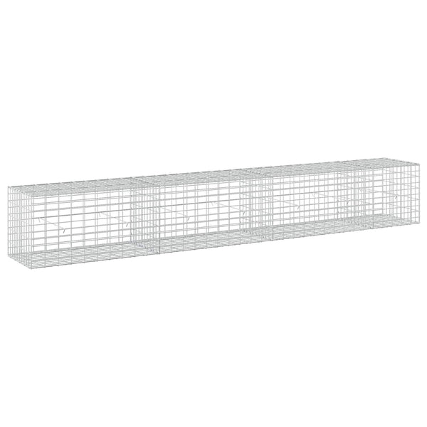 Gabion 5 mm langasta ja 5x10 cm verkosta 350x50x50 cm