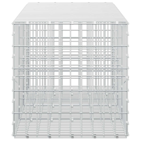 Gabion 5 mm langasta ja 5x10 cm verkosta 350x50x50 cm