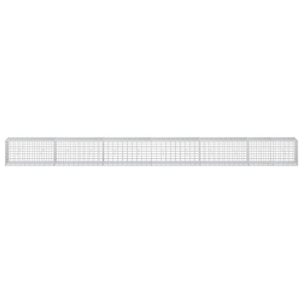 Gabion 5 mm langasta ja 5x10 cm verkosta 600x50x50 cm