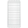 Gabion 5 mm langasta ja 5x10 cm verkosta 50x50x100 cm
