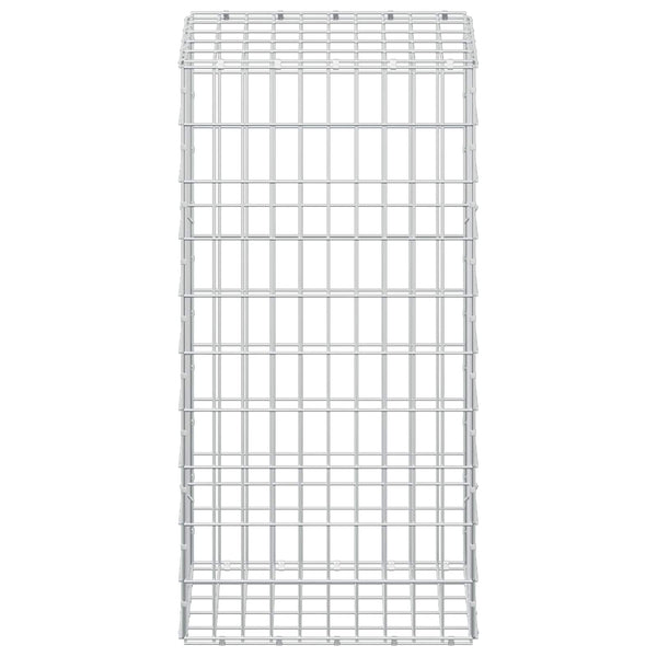 Gabion 5 mm langasta ja 5x10 cm verkosta 50x50x100 cm