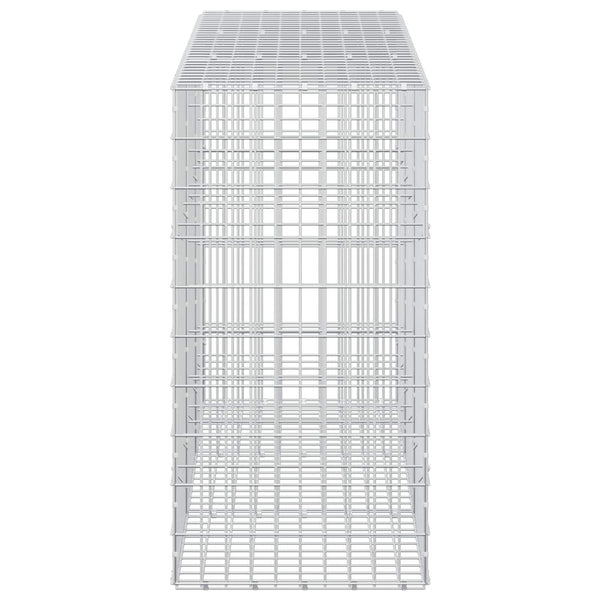 Gabion 5 mm langasta ja 5x10 cm verkosta 300x50x100 cm
