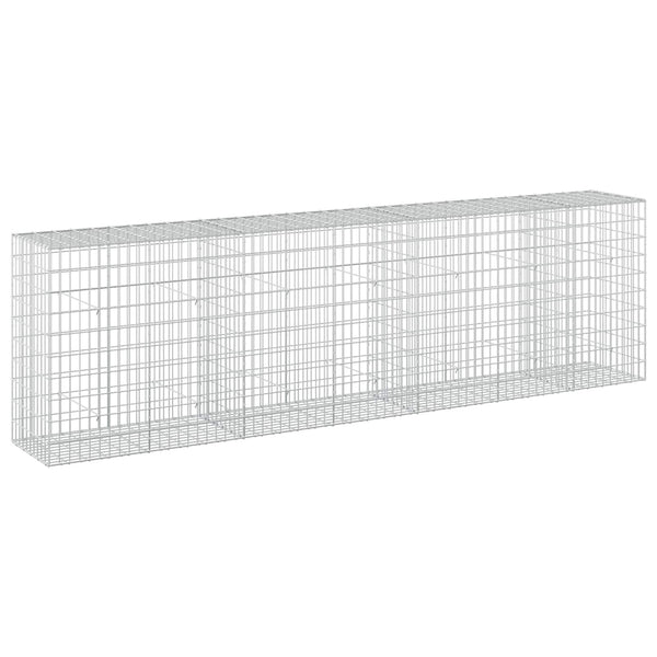 Gabion 5 mm langasta ja 5x10 cm verkosta 350x50x100 cm