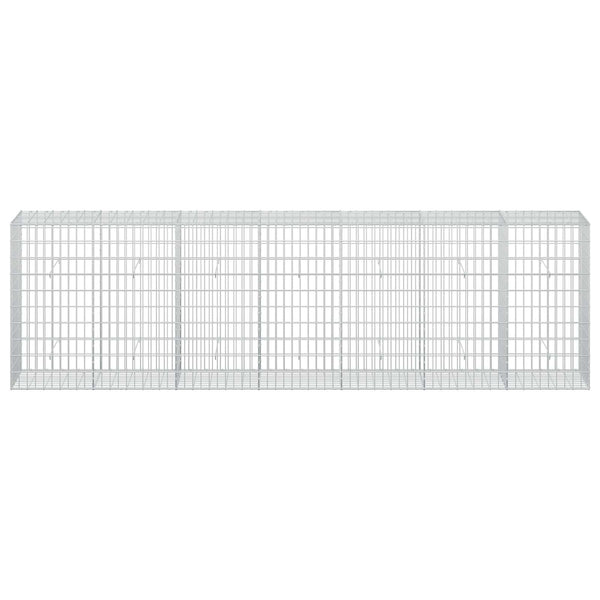 Gabion 5 mm langasta ja 5x10 cm verkosta 350x50x100 cm