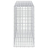 Gabion 5 mm langasta ja 5x10 cm verkosta 350x50x100 cm