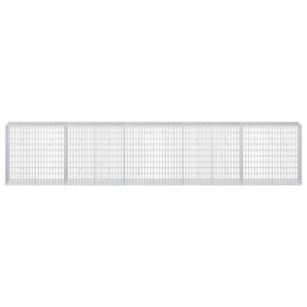 Gabion 5 mm langasta ja 5x10 cm verkosta 500x50x100 cm