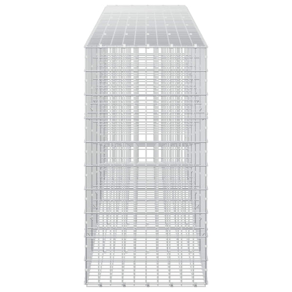 Gabion 5 mm langasta ja 5x10 cm verkosta 500x50x100 cm