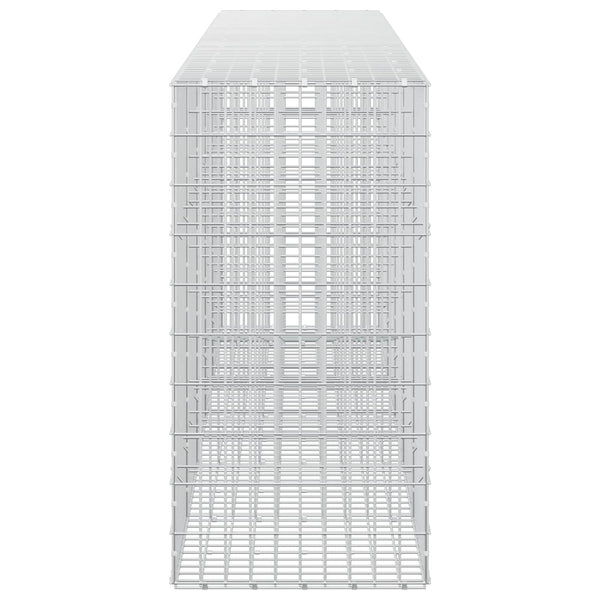 Gabion 5 mm langasta ja 5x10 cm verkosta 550x50x100 cm