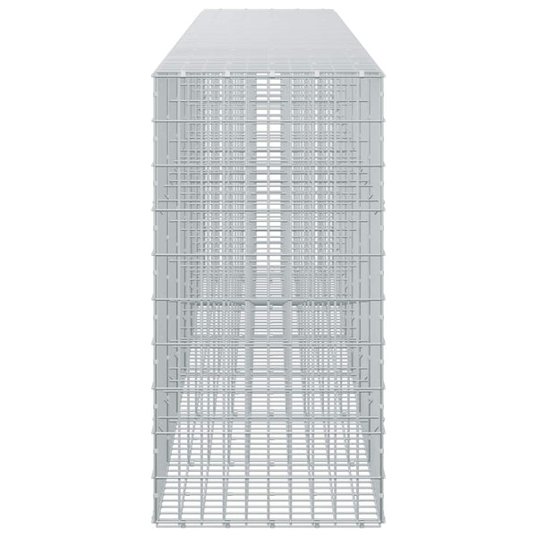 Gabion 5 mm langasta ja 5x10 cm verkosta 650x50x100 cm