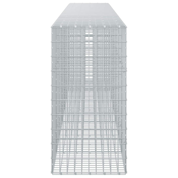 Gabion 5 mm langasta ja 5x10 cm verkosta 750x50x100 cm