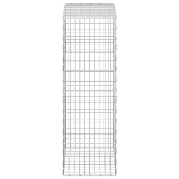Gabion 5 mm langasta ja 5x10 cm verkosta 100x50x150 cm