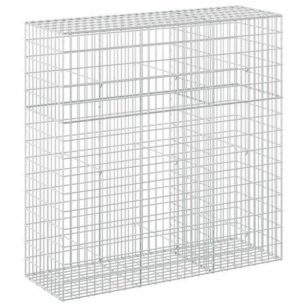 Gabion 5 mm langasta ja 5x10 cm verkosta 150x50x150 cm