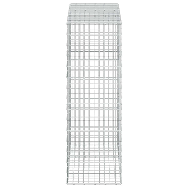 Gabion 5 mm langasta ja 5x10 cm verkosta 150x50x150 cm