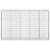 Gabion 5 mm langasta ja 5x10 cm verkosta 250x50x150 cm