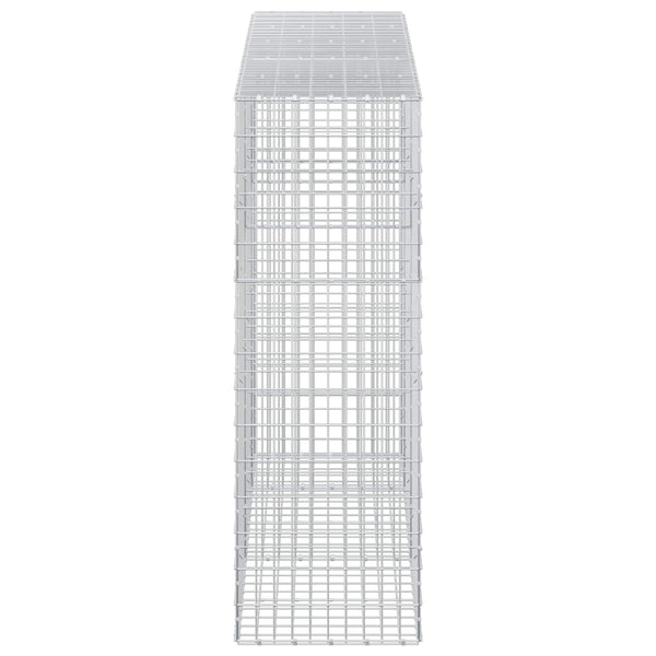 Gabion 5 mm langasta ja 5x10 cm verkosta 250x50x150 cm