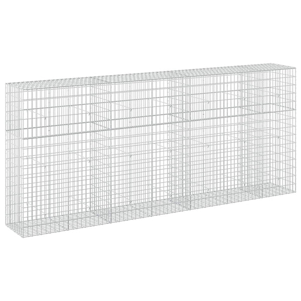Gabion 5 mm langasta ja 5x10 cm verkosta 350x50x150 cm