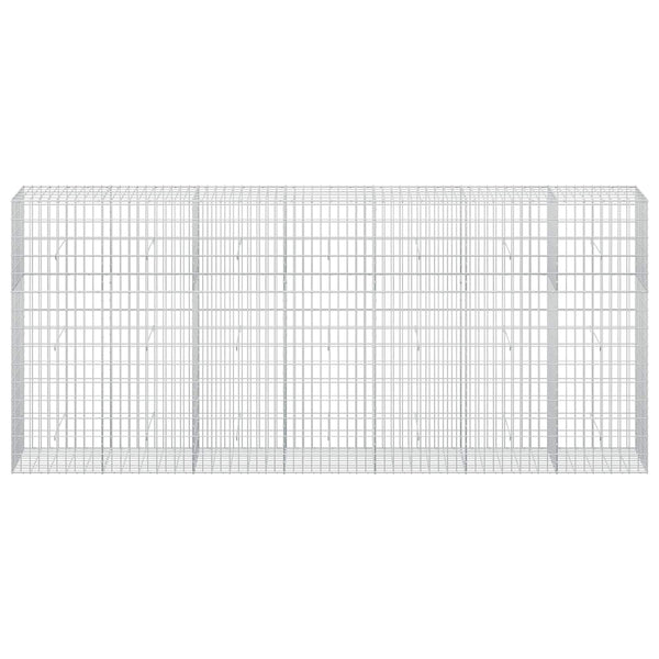 Gabion 5 mm langasta ja 5x10 cm verkosta 350x50x150 cm