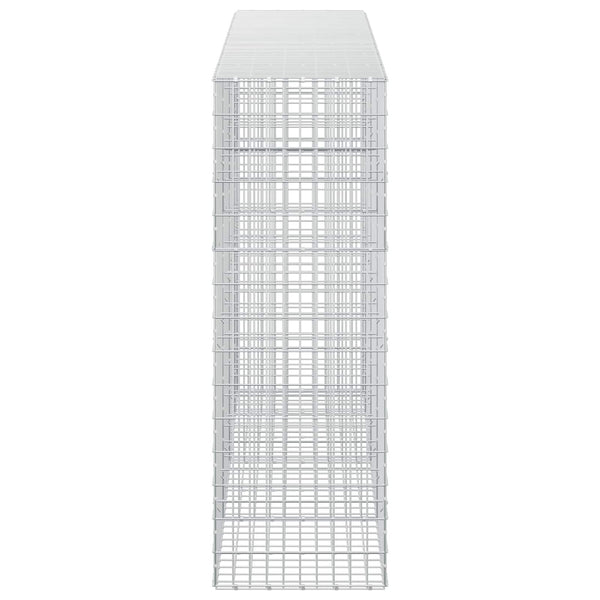 Gabion 5 mm langasta ja 5x10 cm verkosta 350x50x150 cm