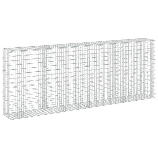 Gabion 5 mm langasta ja 5x10 cm verkosta 400x50x150 cm