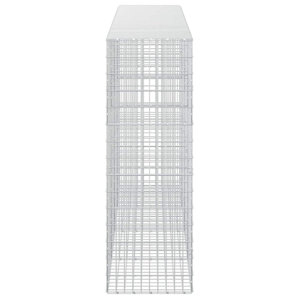 Gabion 5 mm langasta ja 5x10 cm verkosta 400x50x150 cm