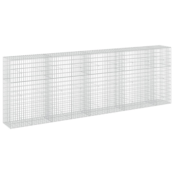 Gabion 5 mm langasta ja 5x10 cm verkosta 450x50x150 cm
