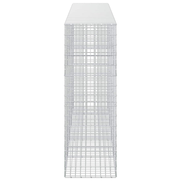 Gabion 5 mm langasta ja 5x10 cm verkosta 450x50x150 cm