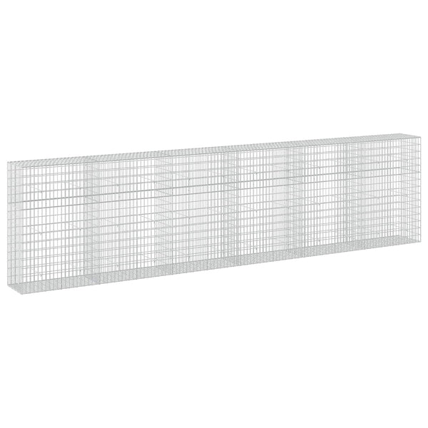 Gabion 5 mm langasta ja 5x10 cm verkosta 600x50x150 cm