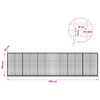 Gabion 5 mm langasta ja 5x10 cm verkosta 600x50x150 cm