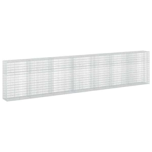 Gabion 5 mm langasta ja 5x10 cm verkosta 750x50x150 cm