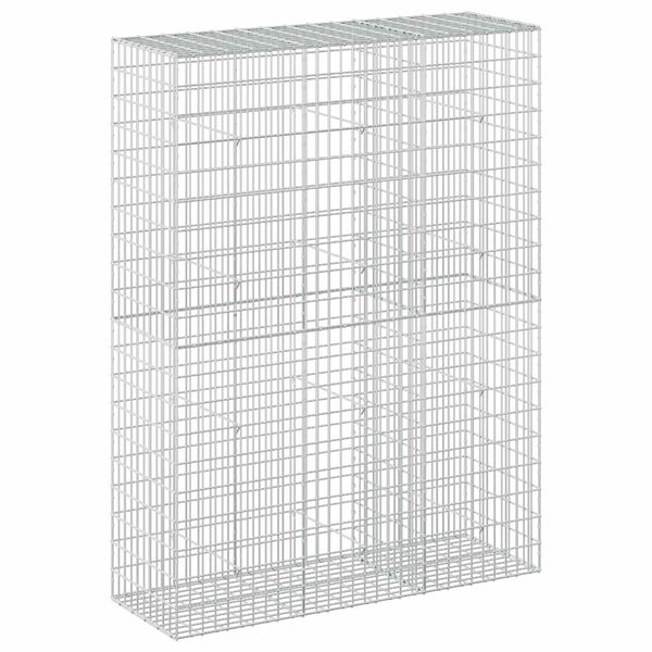 Gabion 5 mm langasta ja 5x10 cm verkosta 150x50x200 cm