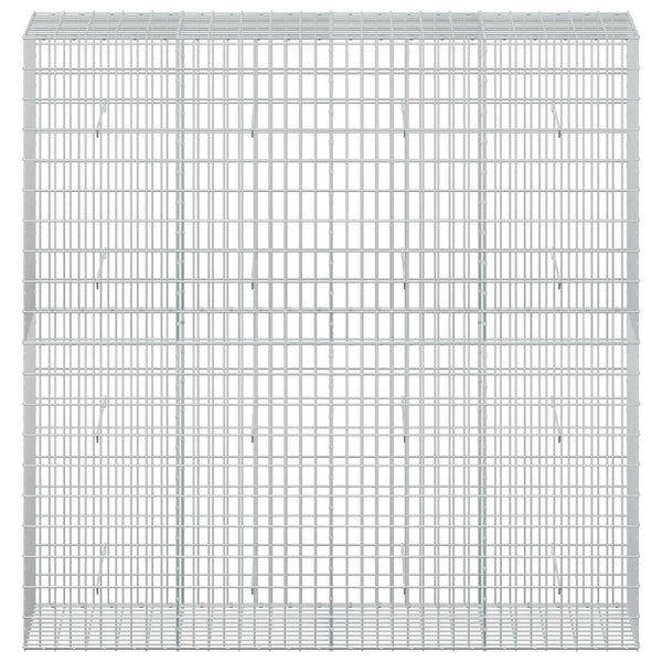 Gabion 5 mm langasta ja 5x10 cm verkosta 200x50x200 cm