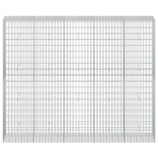 Gabion 5 mm langasta ja 5x10 cm verkosta 250x50x200 cm