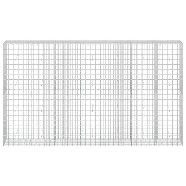 Gabion 5 mm langasta ja 5x10 cm verkosta 350x50x200 cm