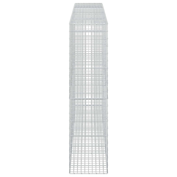 Gabion 5 mm langasta ja 5x10 cm verkosta 400x50x200 cm