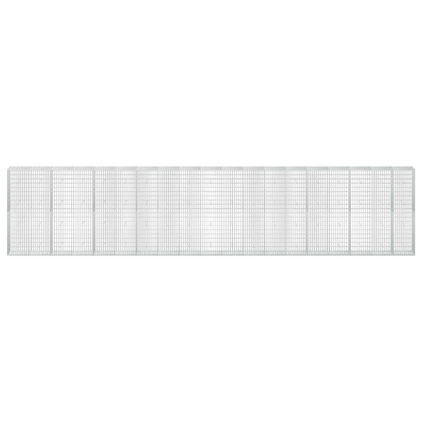 Gabion 5 mm langasta ja 5x10 cm verkosta 950x50x200 cm