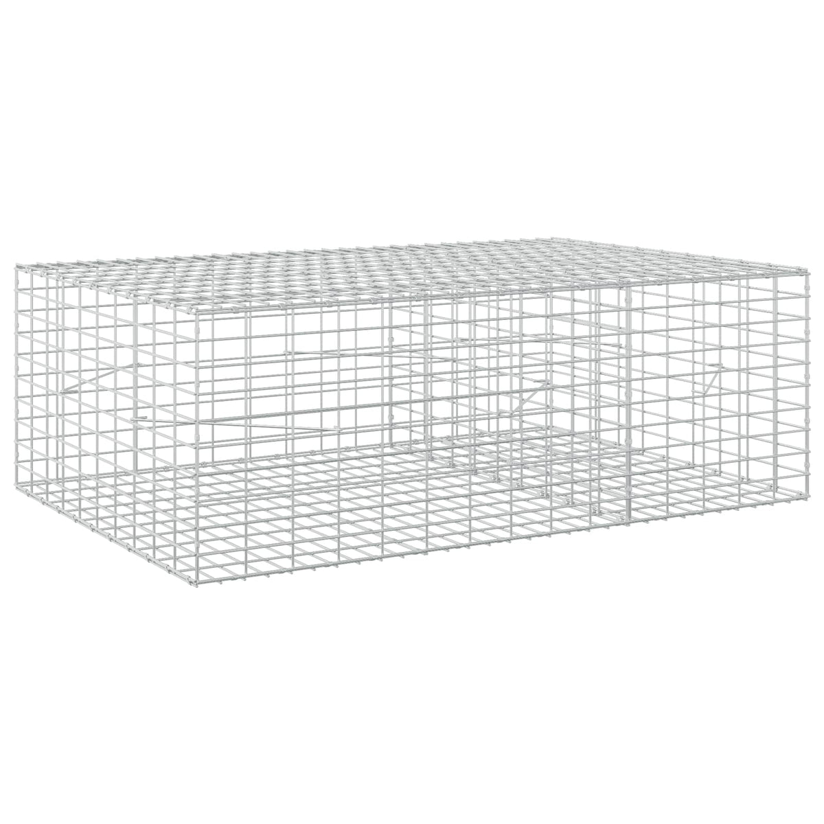 Gabion 5 mm langasta ja 5x10 cm verkosta 150x100x50 cm