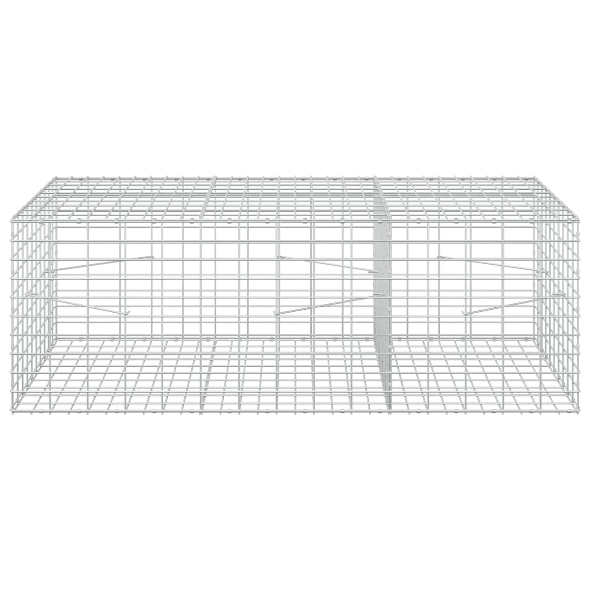 Gabion 5 mm langasta ja 5x10 cm verkosta 150x100x50 cm