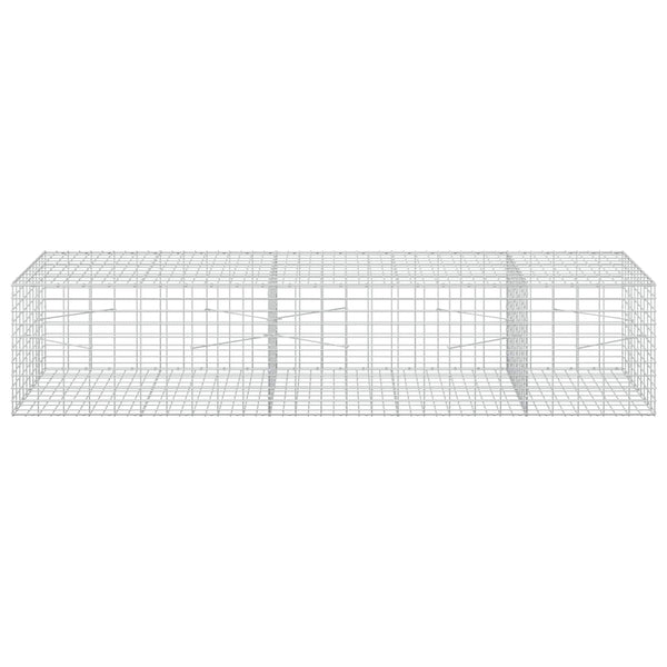 Gabion 5 mm langasta ja 5x10 cm verkosta 250x100x50 cm