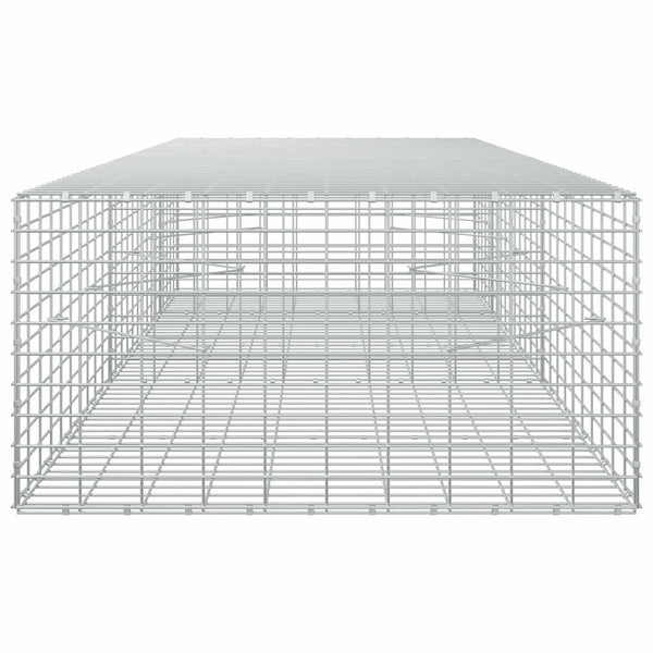 Gabion 5 mm langasta ja 5x10 cm verkosta 250x100x50 cm