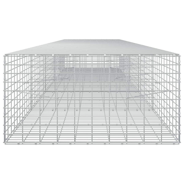 Gabion 5 mm langasta ja 5x10 cm verkosta 500x100x50 cm