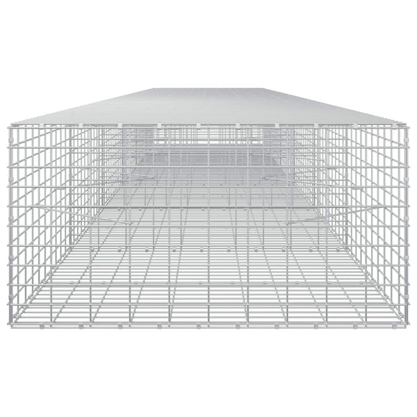 Gabion 5 mm langasta ja 5x10 cm verkosta 600x100x50 cm
