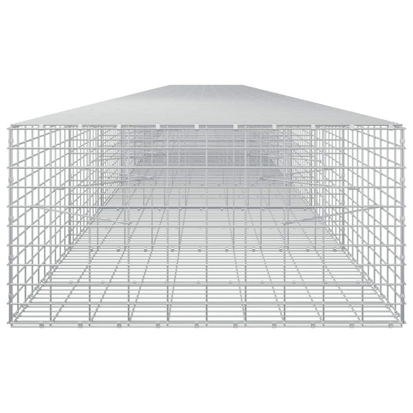 Gabion 5 mm langasta ja 5x10 cm verkosta 1000x100x50 cm