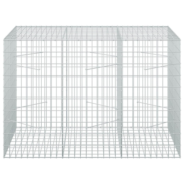 Gabion 5 mm langasta ja 5x10 cm verkosta 150x100x100 cm